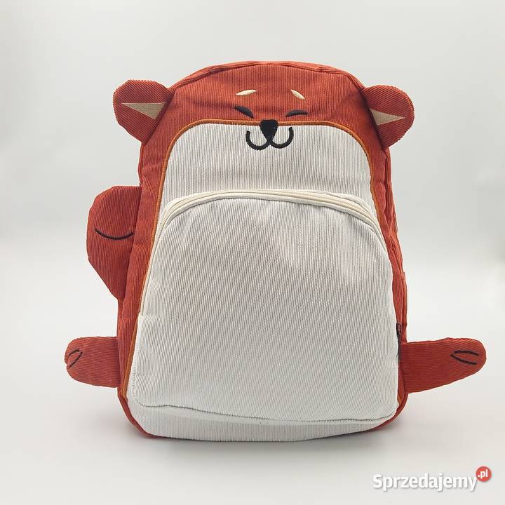 Plecak Sztruksowy Pies Akita Zawiercie