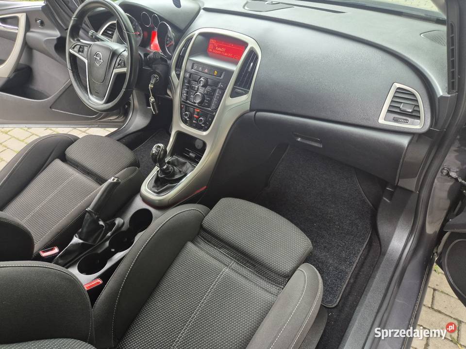 Opel Astra J 14 T Turbo 140 Hatchback 2011r komputer pokładowy lubelskie