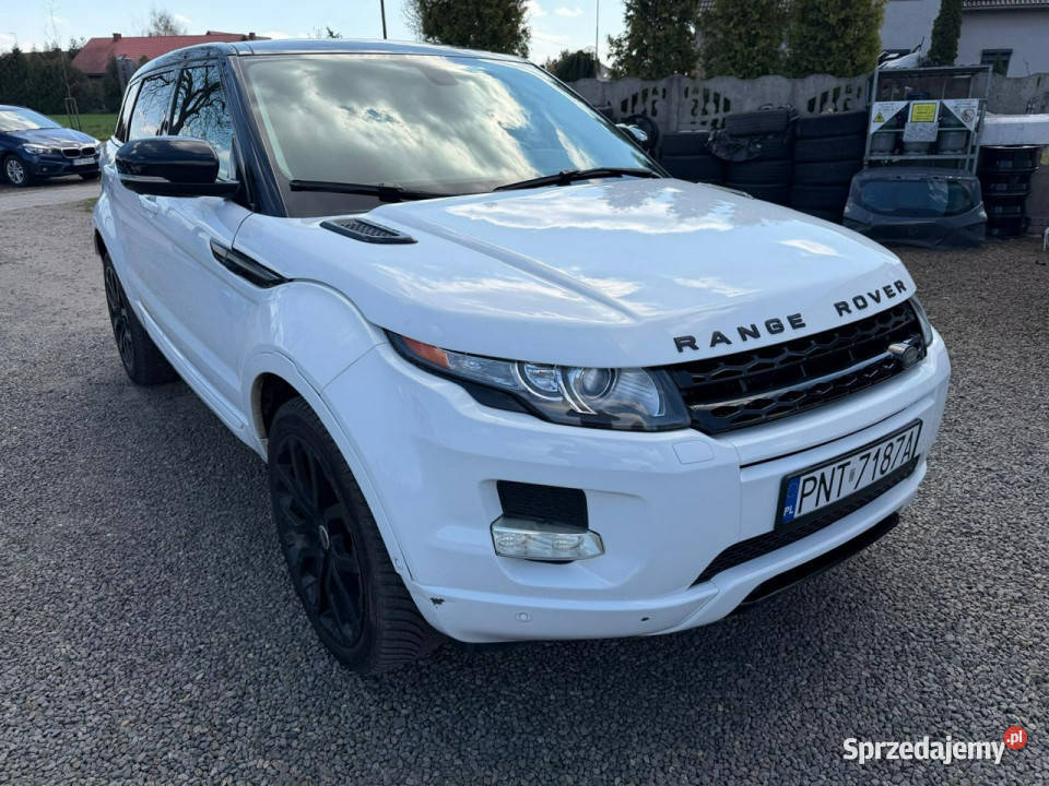 Land Rover Range Rover Evoque 4x4 automat navi komputer pokładowy Range Rover Evoque Zbąszyń