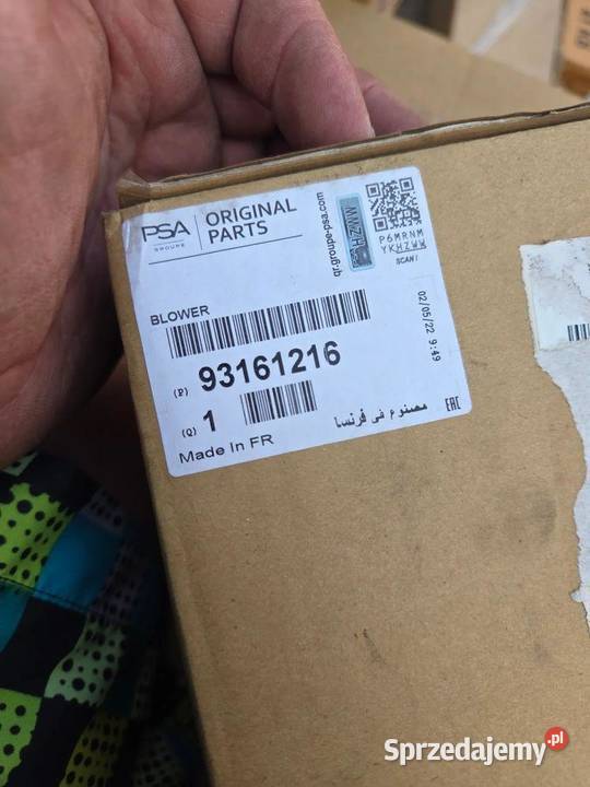 Wentylator nawiewu Dmuchawa Opel Vivaro A Dmuchawy sprzedam