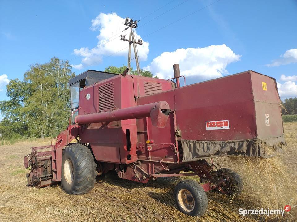 Kombajn Bizon Z 056 1986 r Rolnictwo Łowicz