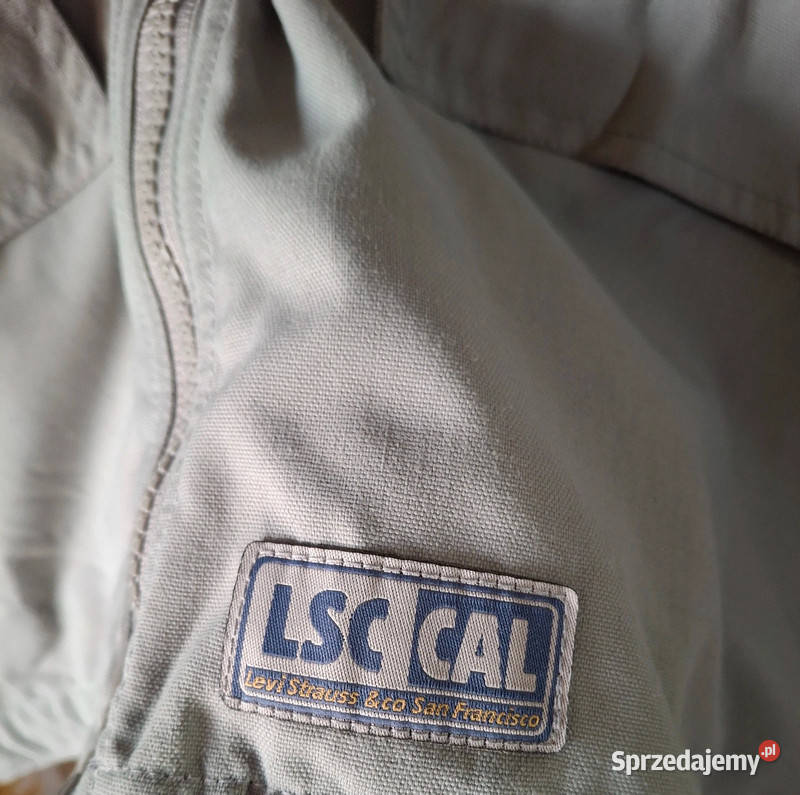 Vintage kurtka Levis wiatrówka przeciwdeszczowa Zielona Góra