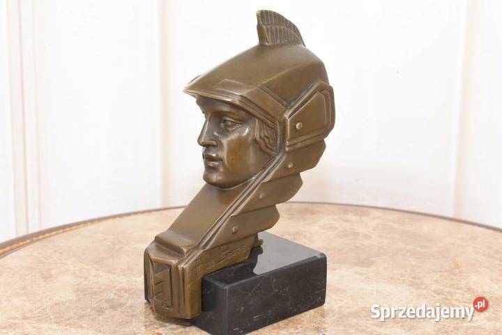 Głowa Minervy Minerva MAscot Figura z Brązu małopolskie Kraków