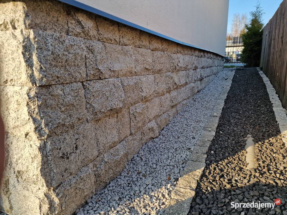 Kamień elewacyjny granit Szklarska Poręba