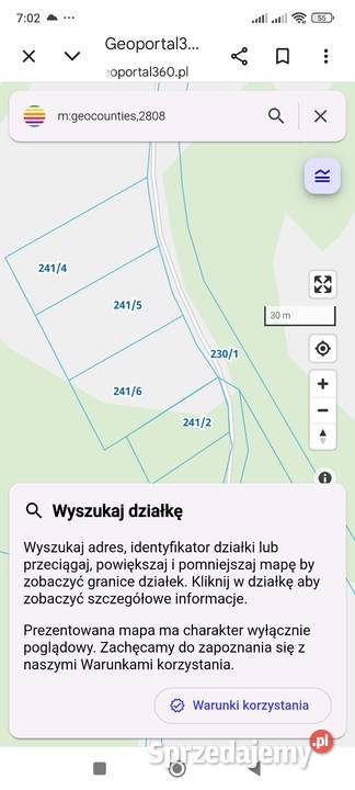 Działka budowlana warunki zabudowy budowlana Guja