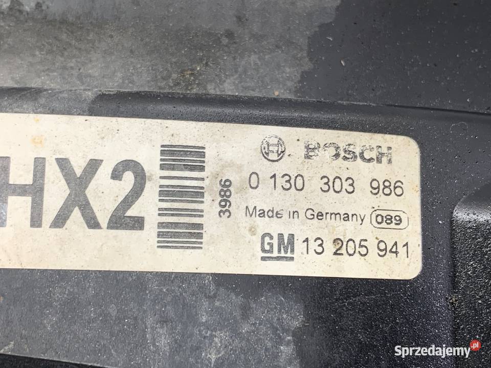 WENTYLATOR KLIMATYZACJI OPEL ZAFIRA B 0130303986 podkarpackie