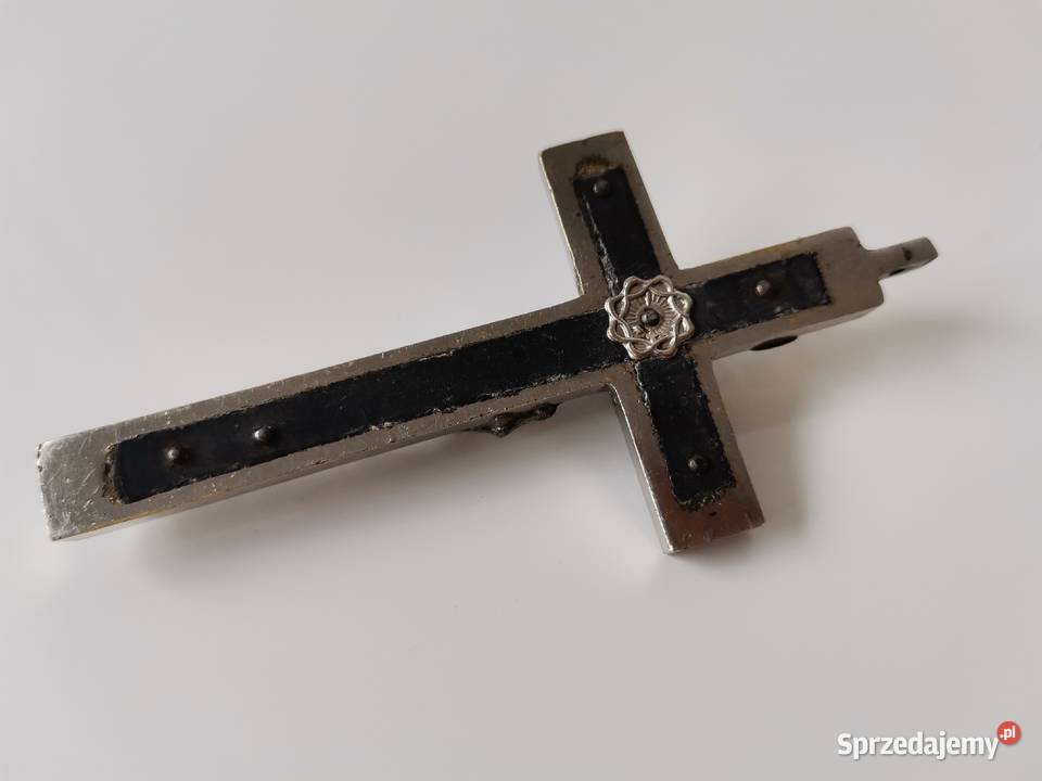Stary Krucyfiks Krzyż Zakonny śląskie Katowice