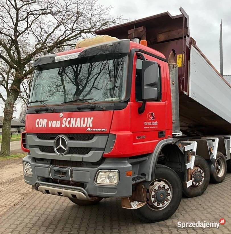 5 osiowa wywrotka 10x8 Mercedes Actros 12792cm3 Warszawa sprzedam