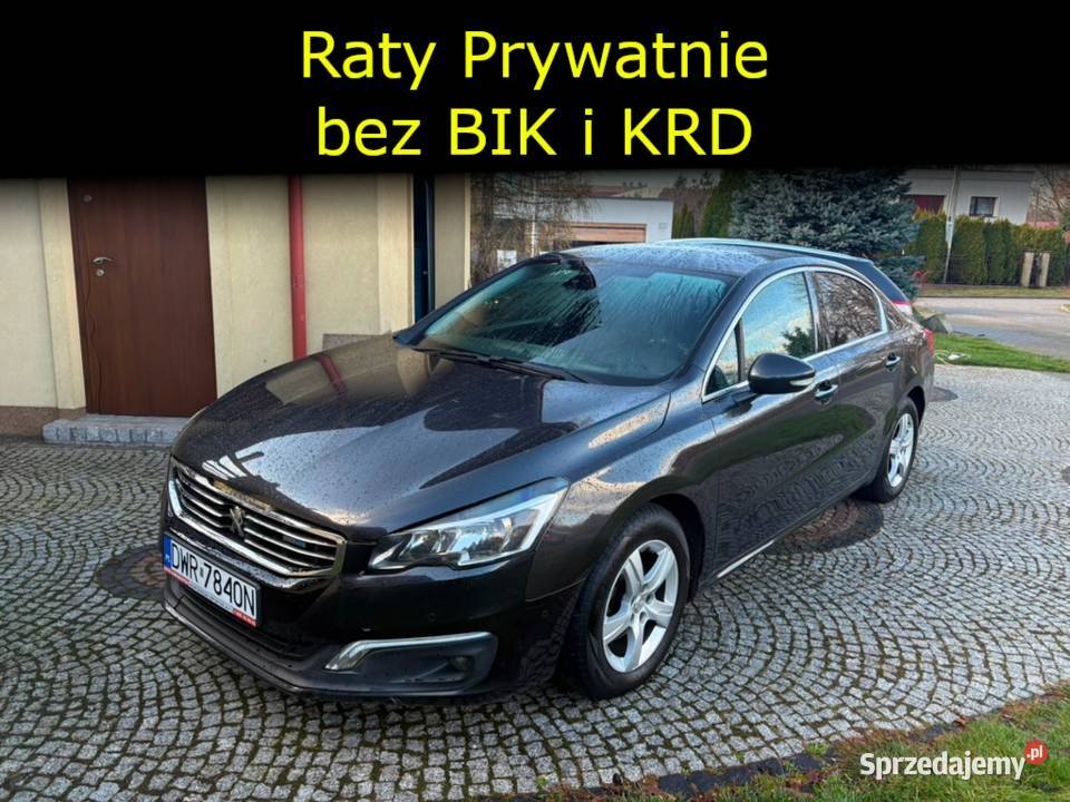 Peugeot 508 Raty Prywatnie BlueHDI Automat ABS Wrocław