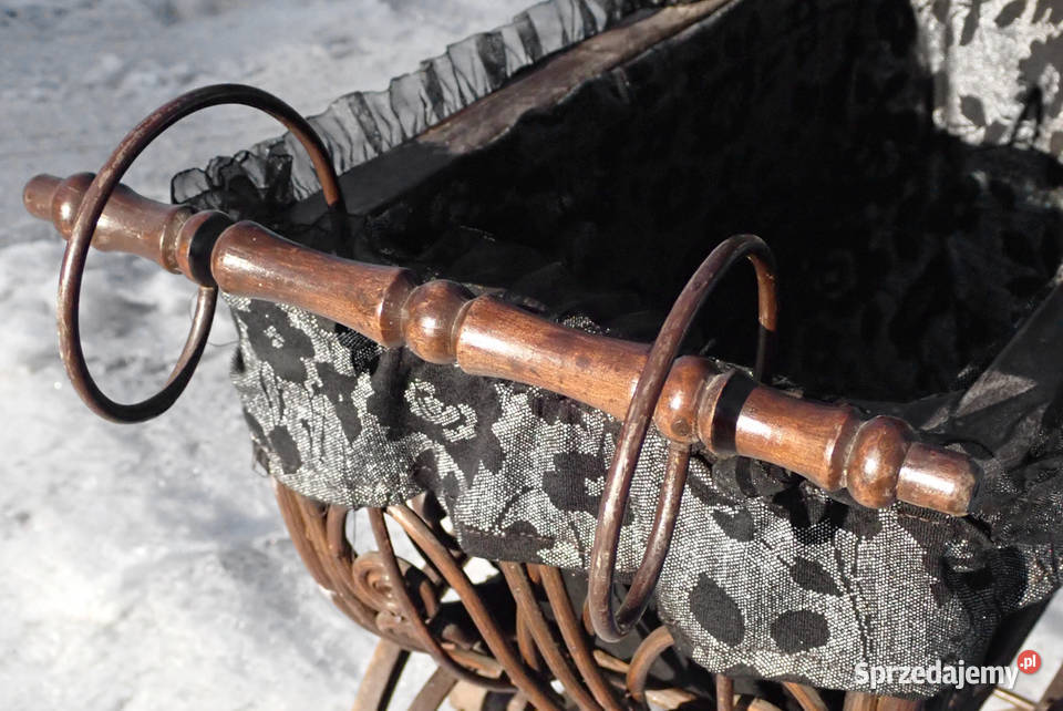 Wózek dekoracja retro zabawka dolnośląskie Wrocław sprzedam