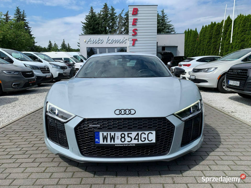 Audi R8 Salon V10 610 Ceramika Kamera kurtyny powietrzne