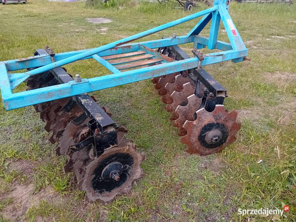 Brona talerzowa talerzówka 2x9 2m talerze cięte Ryki