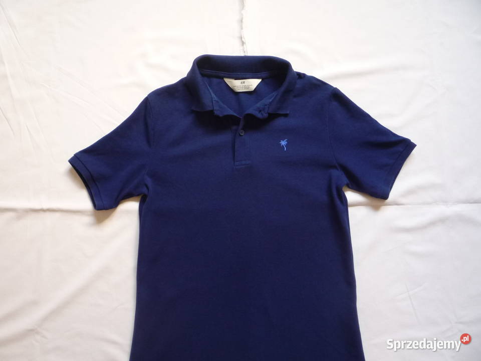 HM 134140 Granatowa koszulka polo niebieski Szczecin sprzedam