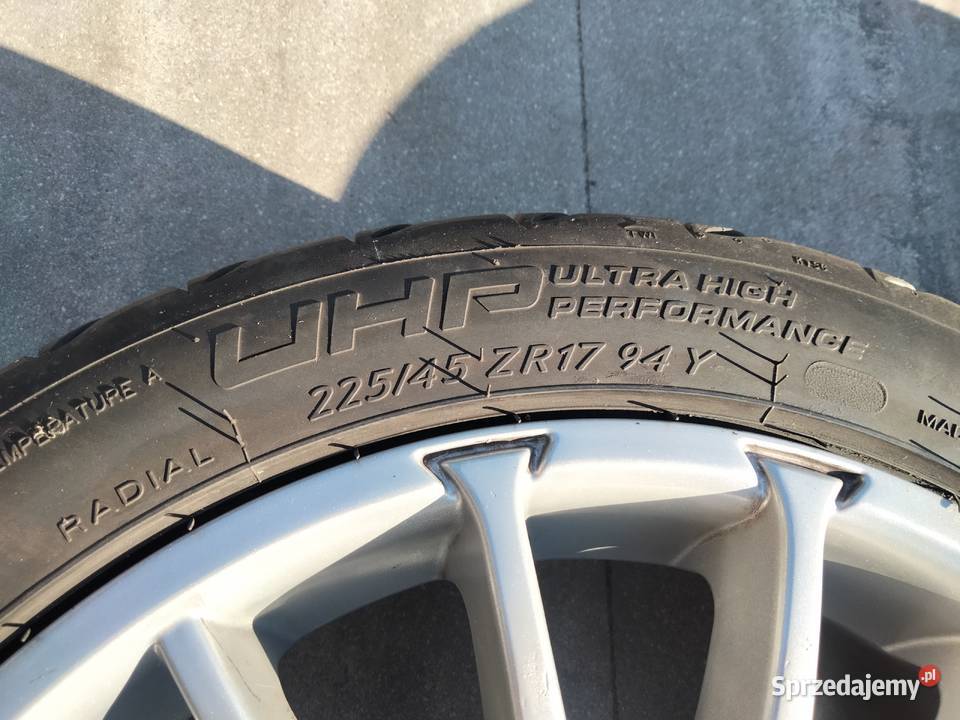 Kola ALUSY 5x108 LETNIE 22545R17 Kormoran UHP Dęblin sprzedam