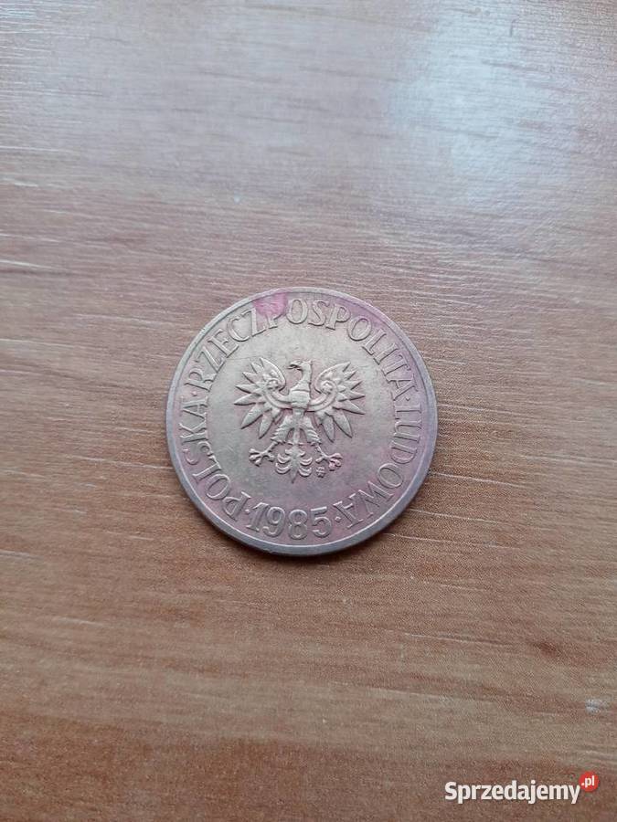 Moneta 5zlz 1985 roku