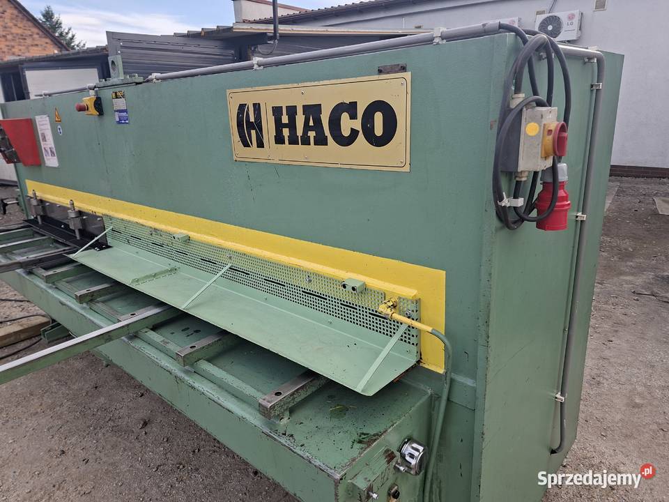 Gilotyna nożyce do blachy HACO TS 3050 x 6 mm Ścinawa
