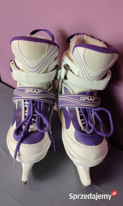 Łyżwy regulowane GRAF rozmiar 34 35 36 37 5 małopolskie