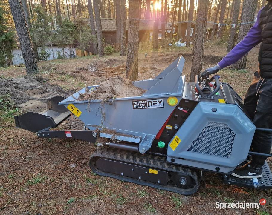 Wynajem Wozidło samozaładowcze gąsienicowe Pozostałe usługi pomorskie