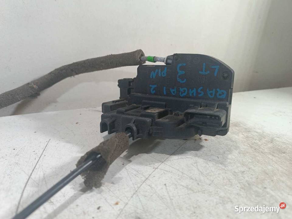 ZAMEK DRZWI LEWY TYŁ 3 PIN NISSAN QASHQAI J11 osobowe sprzedam