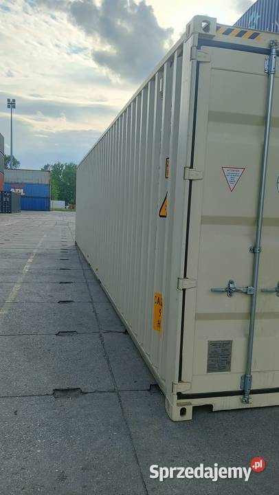 Kontener Morski Magazynowy 40HC nowy One Way 12m Białobrzegi