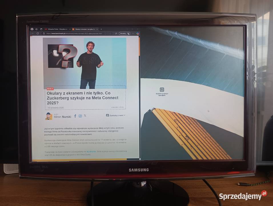 Monitor Samsung T260 HD 26 mazowieckie Warszawa sprzedam