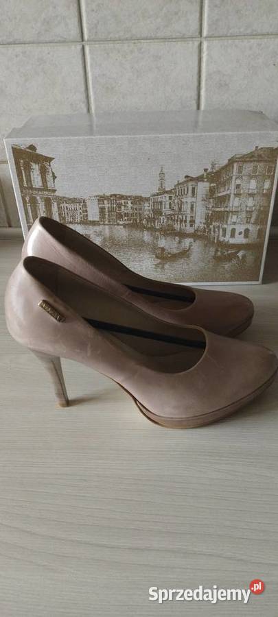 Obuwie Venezia Luch Beżowe