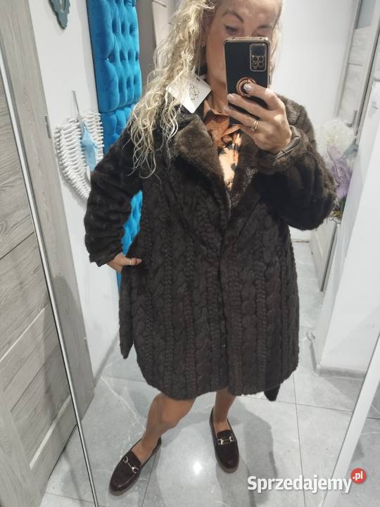 Futerko norka brązowe rozmiar sm Zimowa  Głogów sprzedam