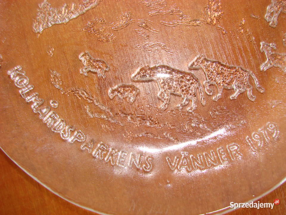 Orefors talerz okolicznościowy 1979 numerowany Pruszcz Gdański