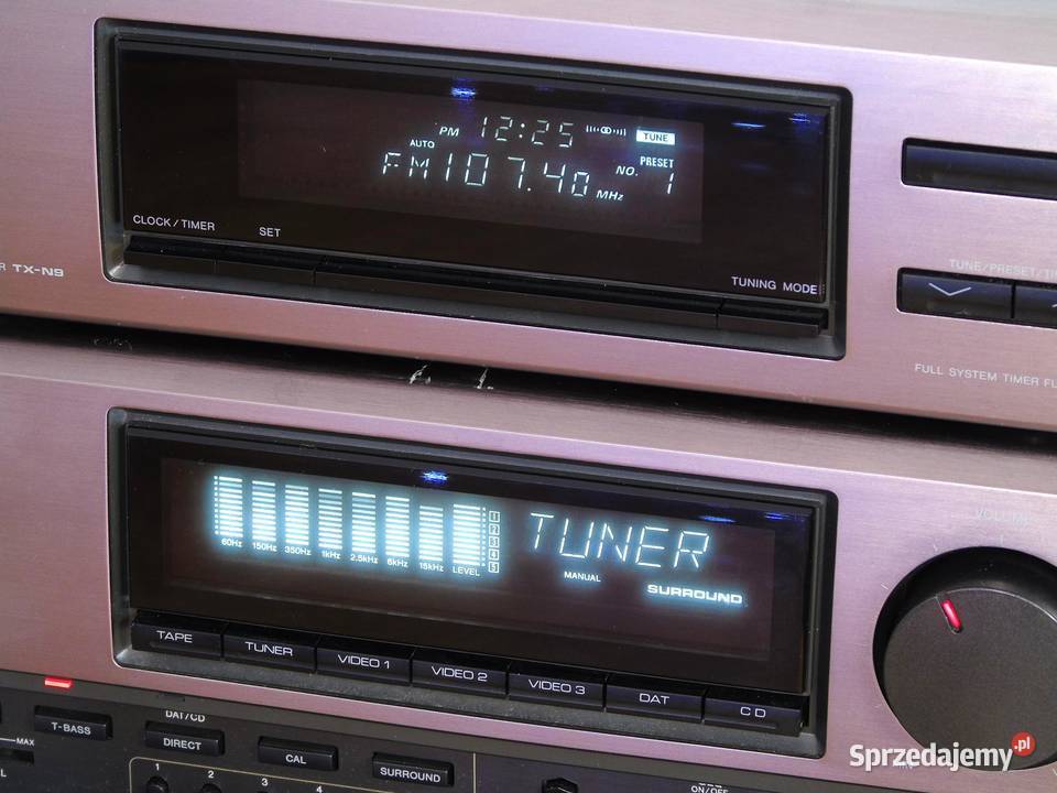 Amplituner z korektorem Aiwa MXN7 TXN9 mocny i Jasło