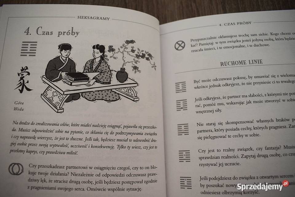 Wróżby zakochanych I CHING Rosemary Burr Poradniki, albumy i reportaże kujawsko-pomorskie