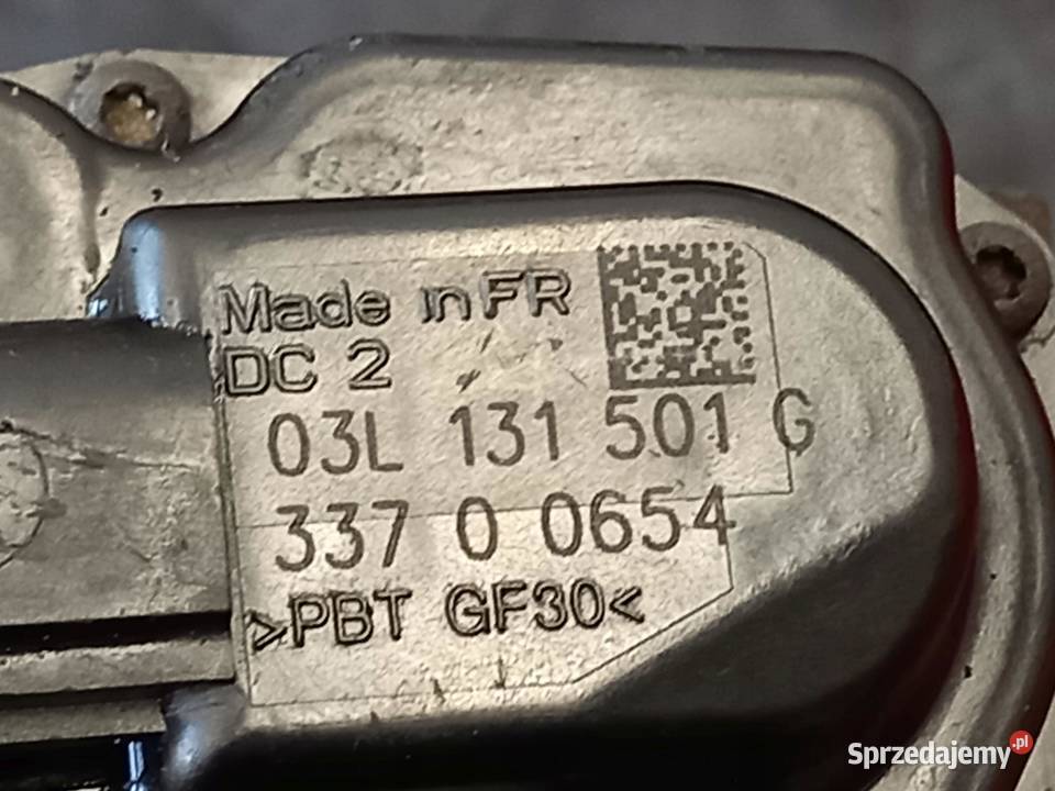 AUDI VW SKODA 20 TDI zawór EGR 03L131501G sprzedam