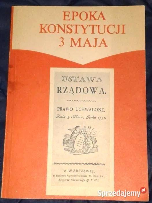 Epoka Konstytucji 3 Maja S Dubisz Chełm