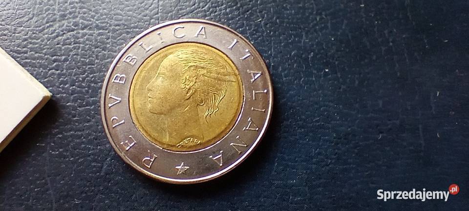 Stare monety 500 lir 1993 Włochy sprzedam