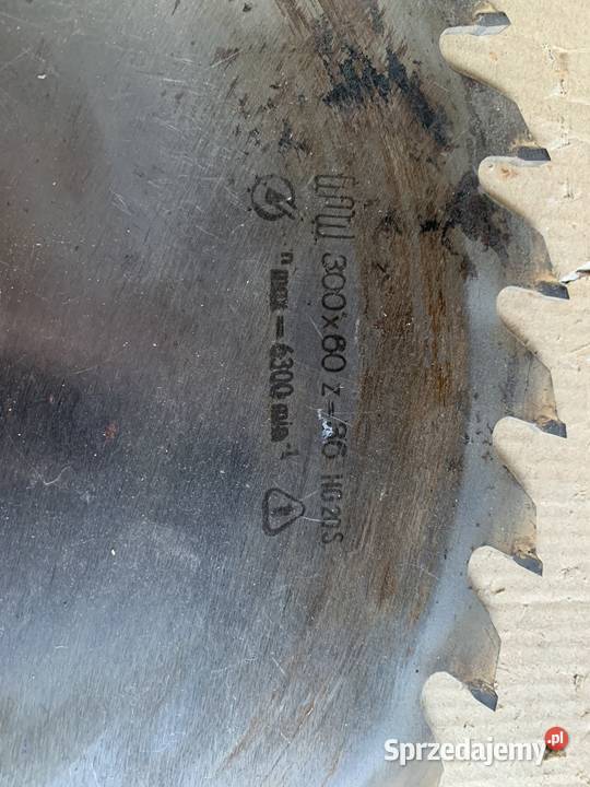 Tarcza widiowe 300x60 z36