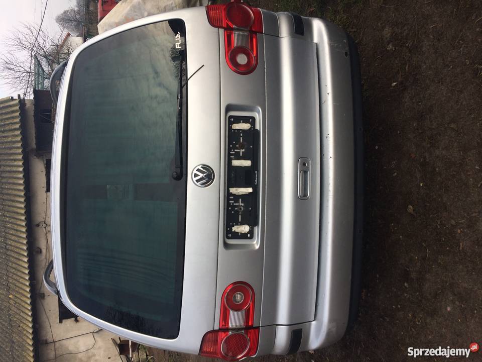 Tylna klapa VW Sharan mk2 Rok produkcji 2002
