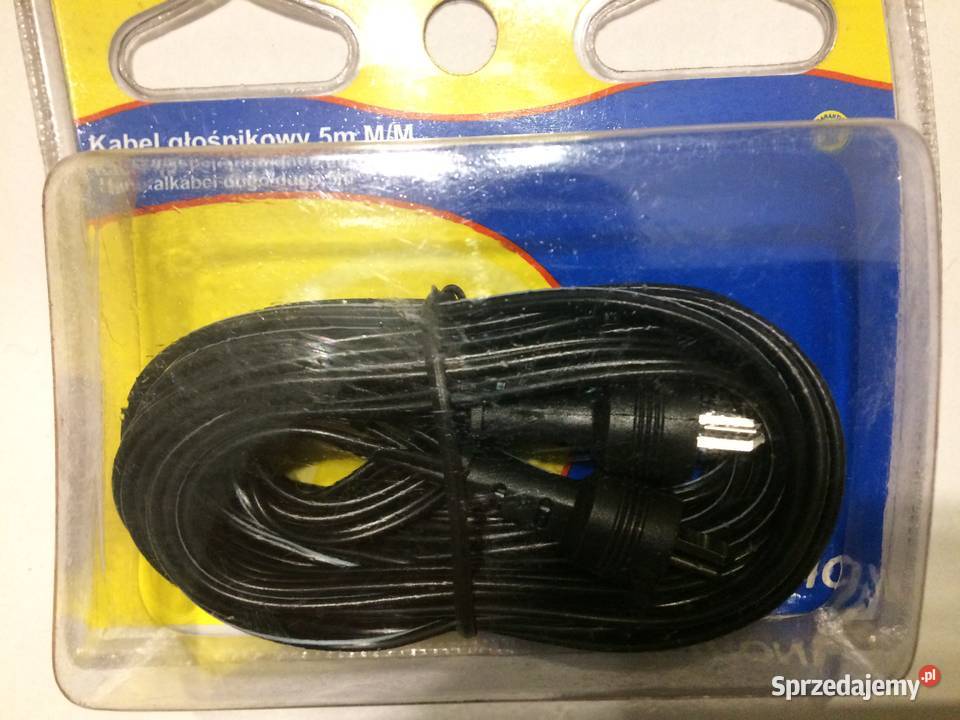 Kabel głośnikowy z wtykami starego typu DIN2-WG2