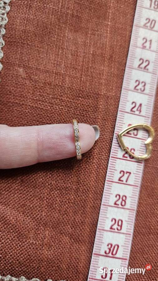 kolczyki nieużywane małe Warszawa