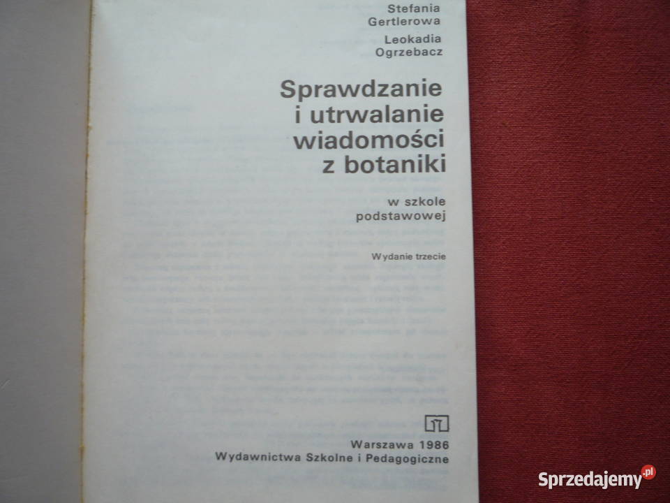 Sprawdzanie i utrwalanie wiadomości z botaniki miękka