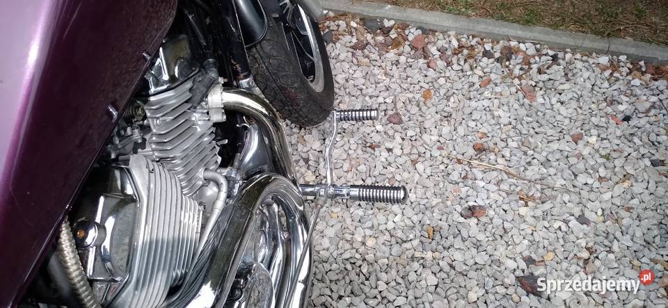 Przeniesienie setów podnóżków Honda Shadow VT małopolskie