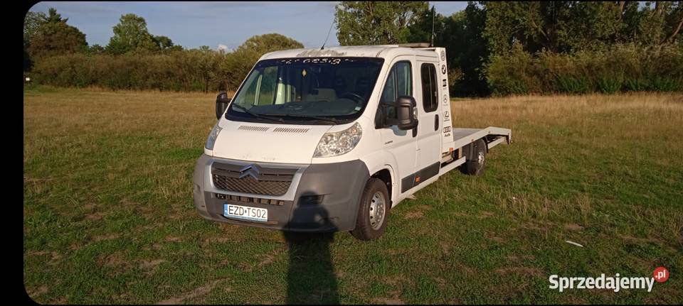 Citroen Jumper Laweta Pomoc Drogowa elektryczne lusterka łódzkie Zduńska Wola