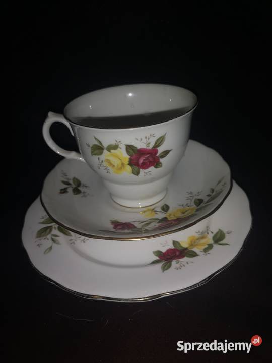 Filiżanka z talerzykiem Richmond Rose Gdańsk