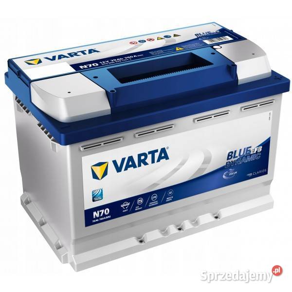 Akumulator 70Ah 760A Varta N70 Blue Dynamic EFB osobowe małopolskie