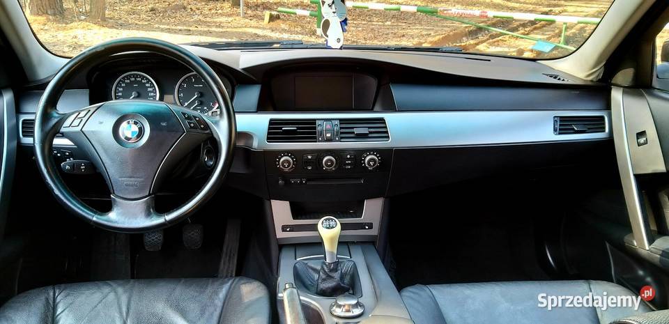 BMW E60 520i LPG Stag M54 170 sedan skóry immobilizer Białystok