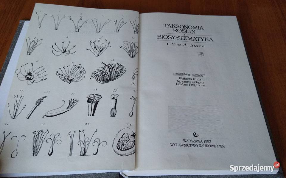 Taksonomia roślin i biosystematyka Clive A Stace Gdańsk
