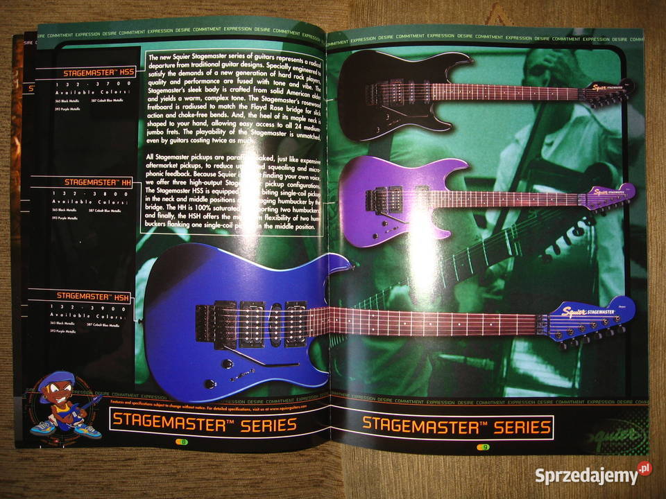 Squier Guitars Basses katalog Gitary i akcesoria Kępice