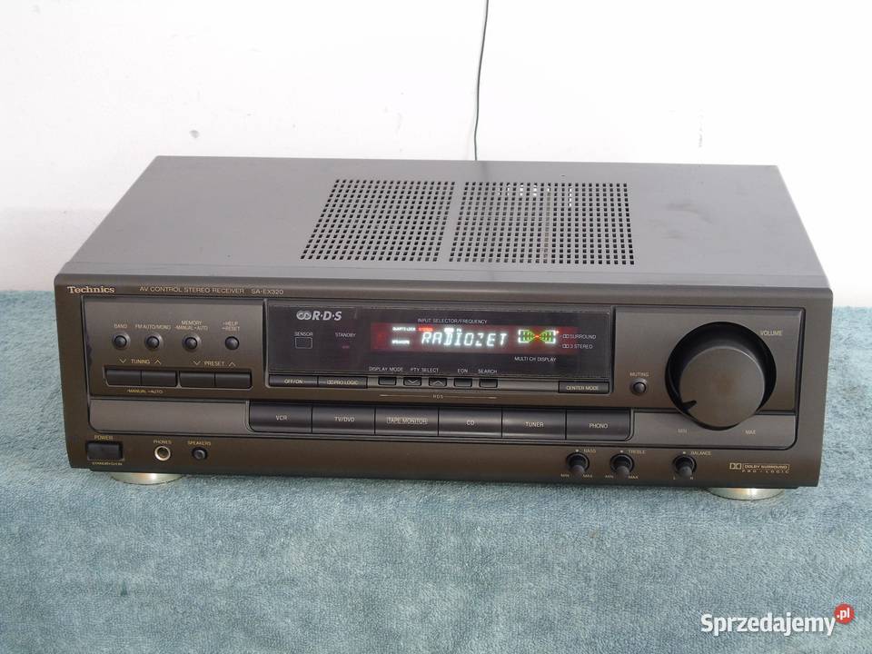 Amplituner Technics SAEX 320 sprawny i mocny Audio Jasło