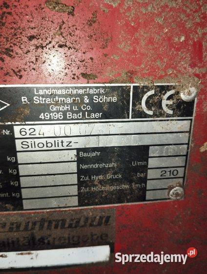 Wybierak strautmann 210 kd Wieleń