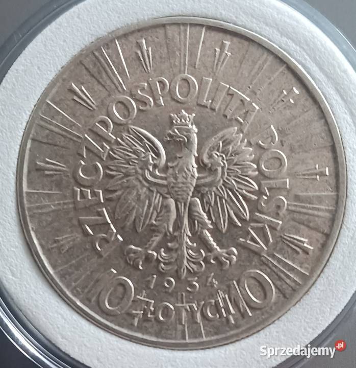 10 J Piłsudski 1934 r Orzeł urzędowy piękne i