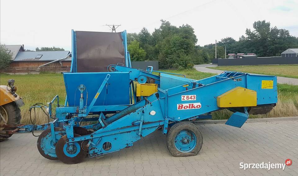 Kombajn ziemniaków BOLKO Oryginał mało używany sprzedam