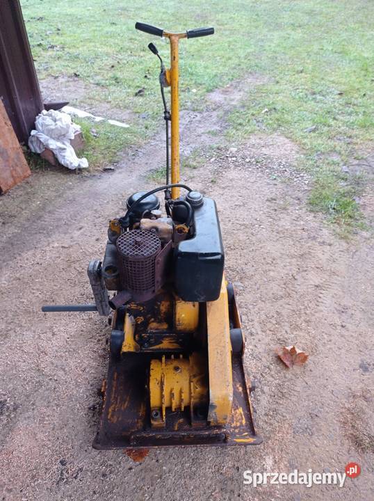 Zagęszczarka płyta wibracyjna Weber diesel Werchrata